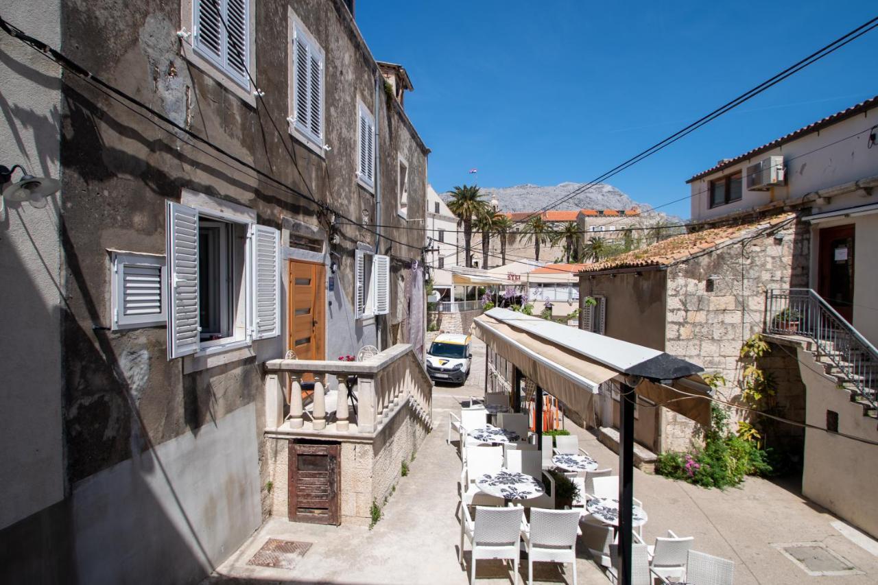 Korkyra Harbour Rooms Korcula Town Bagian luar foto