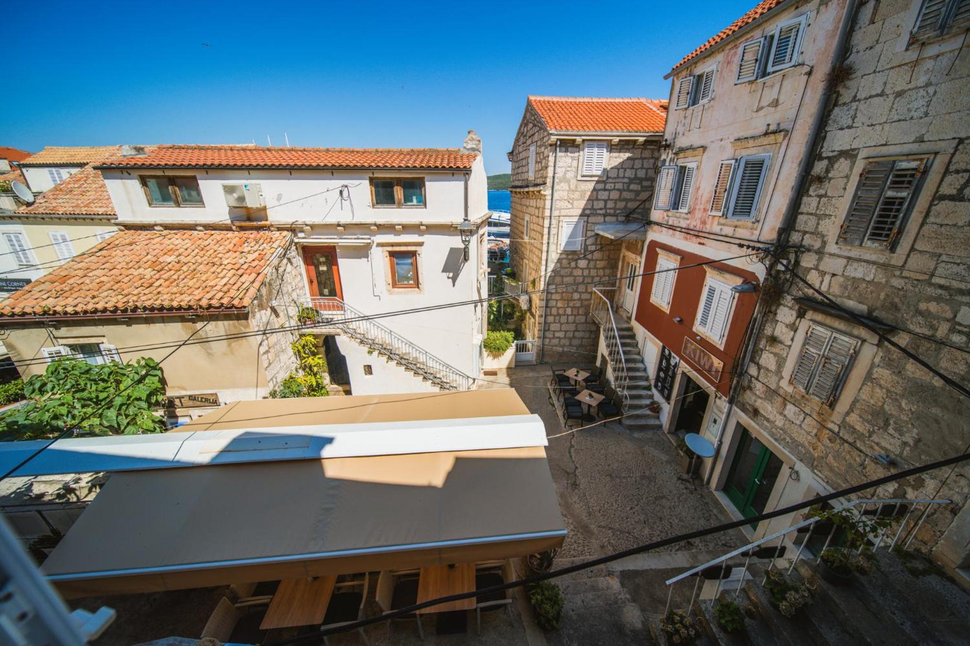 Korkyra Harbour Rooms Korcula Town Bagian luar foto